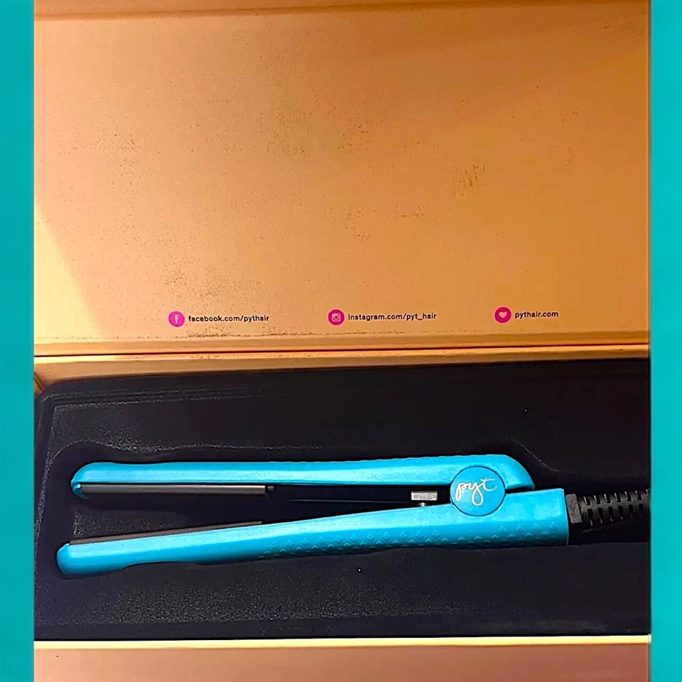 Pelo PYT - Mini peinado de cerámica - Turquesa nuevo en caja precio de venta sugerido por el fabricante 180 USD Foto 3 de 4