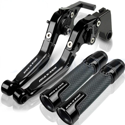 Brake Clutch Levers Handbar End Grips Motorcycle For SUZUKI GSX-S750 2011-2018 - Imagen 12 de 19