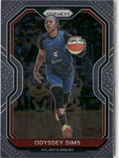 2021-22 Panini Prizm WNBA Odyssey Sims Atlanta Dream #80