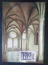 Carte Maximum Timbre N° 2255 Abbaye De Noirlac Oblitéré Bruère Allichamps 1983