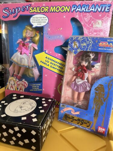 1990s SAILOR MOON PARLANTE DOLL LOT - Picture 1 of 4