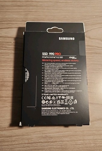 Samsung - 990 PRO 2TB Internal SSD PCle Gen 4x4 NVMe M.2 SSD - Photo 2/5