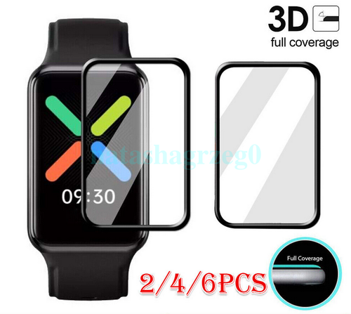 2/4/6PCS For OPPO Watch Free Soft PMMA PET Film Screen Protector AU HOT - Picture 2 of 5