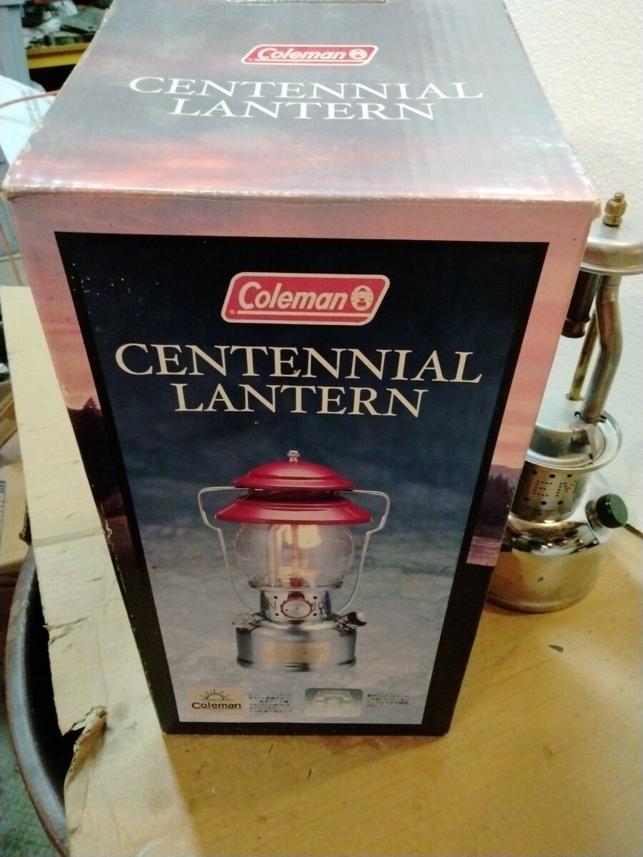 Coleman Centennial Lantern 100 year anniversary with box USA Coleman Centennial Lantern 100 year anniversary with box USA