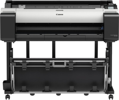 Canon TM-300 Großformat-Plotter A0, 5-Farb, 36''/91cm+Unterstand, Netzwerk/WLAN 