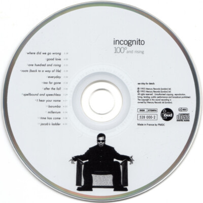 Incognito - 100° And Rising (CD, Album) | eBay UK