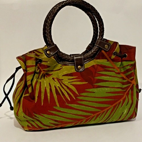 Retro RELIC Handbag PURSE Tropical 