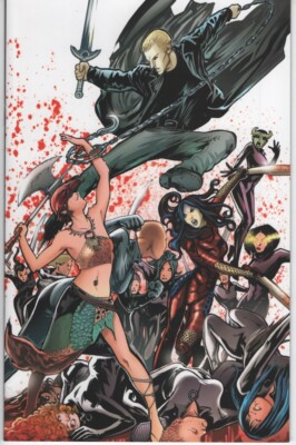 Spike After the Fall #4 virgin variant cover comic book Angel TV show