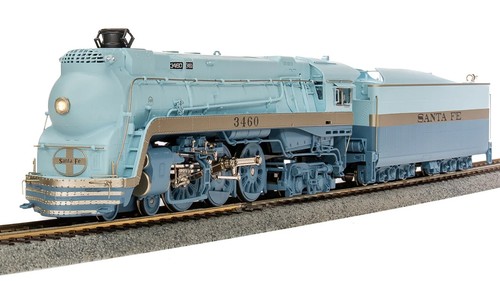 Broadway LTD 7395 ATSF BLUE GOOSE #3460, 1951-1953 APARIENCIA - SIN SONIDO/LISTO PARA DCC | Zustand: New