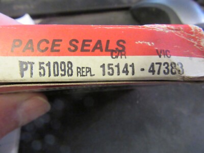 Pace Oil and Grease Seal PT51098 51098 15141 49150 | eBay