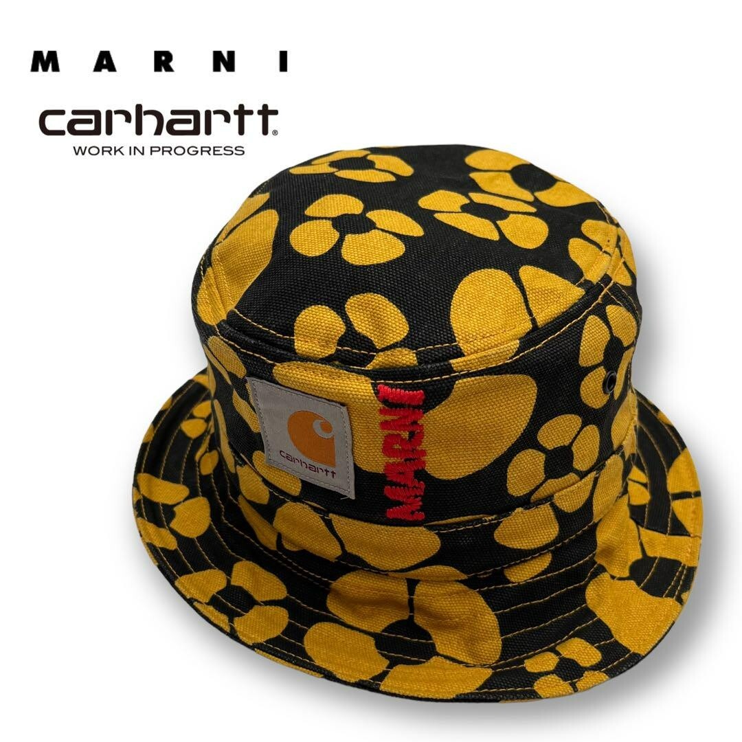 Carhartt Marni Bucket Marni X Carhartt WIP Bucket Hat Black/Sun