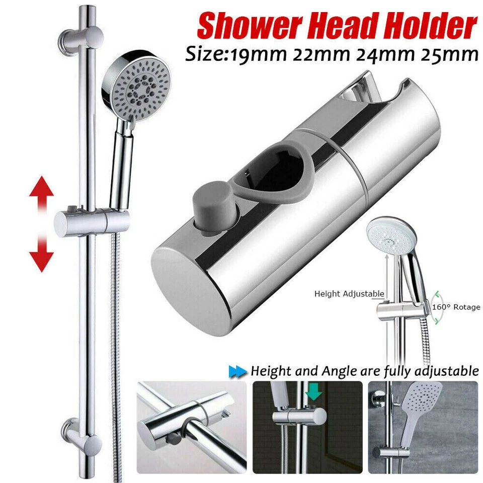 25mm Handbrause Halterung Brausehalter Duschkopf Duschstangen Halter Verstellbar - Bild 2 von 4
