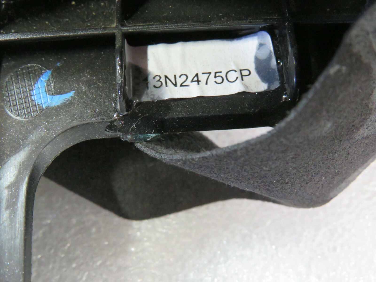 Mclaren 600LT, Lower Speedometer Trim, Plastic, Dmg, Used, P/N 13N2475CP