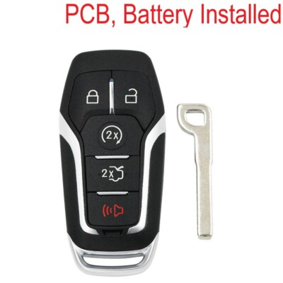 ID49 Chip Key Smart Remote Key Fob For 2015-2017 Ford Edge, Explorer, Mustang – 5-Button With ID49 Chip 2016 Ford Explorer Key - Foto 6