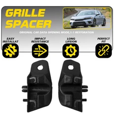 Grille Spacer Left+Right Side Front Plastic Fits for 2022-2023 Honda Civic US T