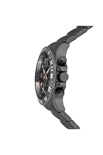 Invicta Specialty Luxus Herrenuhr 45mm Schwarz Grau Businessuhr Dresswatch Uhr