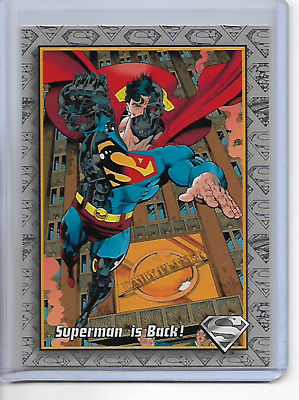 1993 SkyBox The Return Of Superman: Superman Is Back! Card | eBay