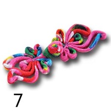 UK 3 Pairs DIY Ethnic Chinese Frog Fasteners Closure Button Knots Craft Sewing