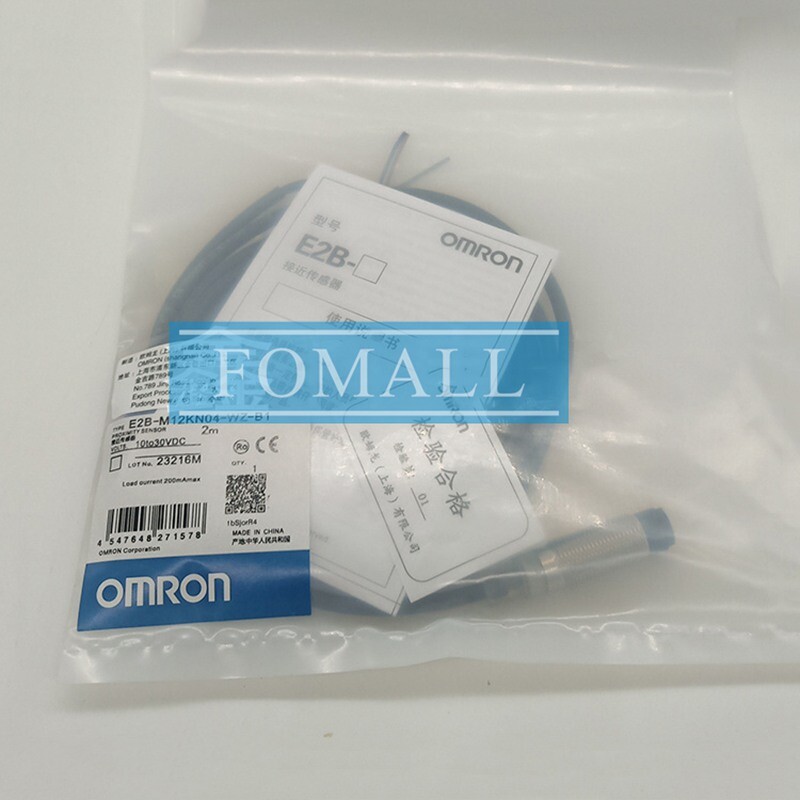 1Pcs New For Proximity Switch Sensor E2B-M12KN04-WZ-B1 2m