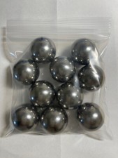 1" Inch G25 Precision Chrome Steel Bearing Balls, AISI/ASTM 52100, pack of 10 ea