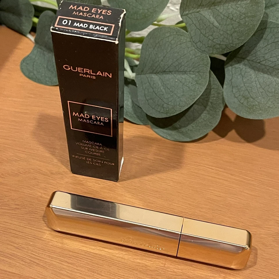 NEW Guerlain Paris Mad Eyes Mascara 01 Mad Black Buildable Volume 8.5ml 0.28 oz - Image 4 of 4