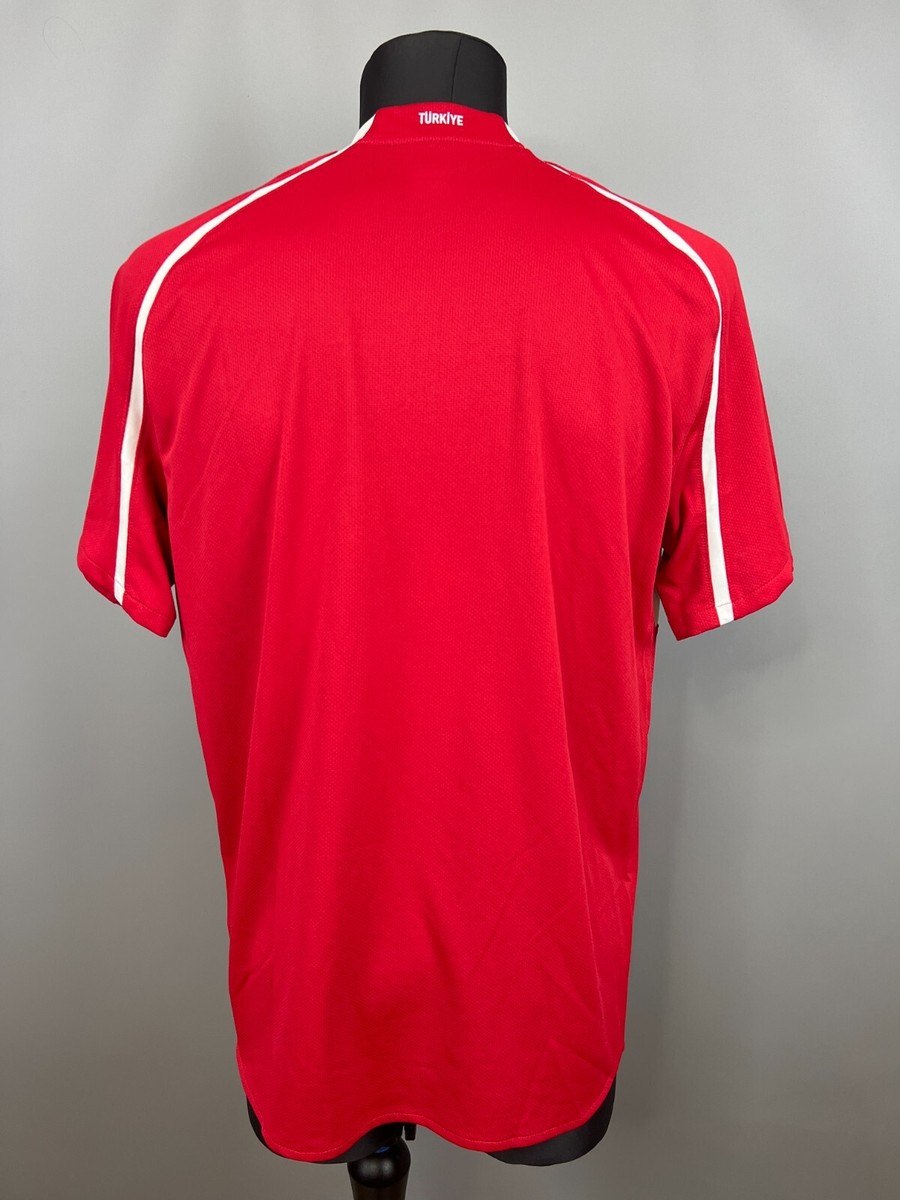 NIKEトルコ代表 08/09 EURO2008 ホーム ユニフォーム トルコ代表 2008 Nike ホーム半袖 ユニフォーム（インポートM