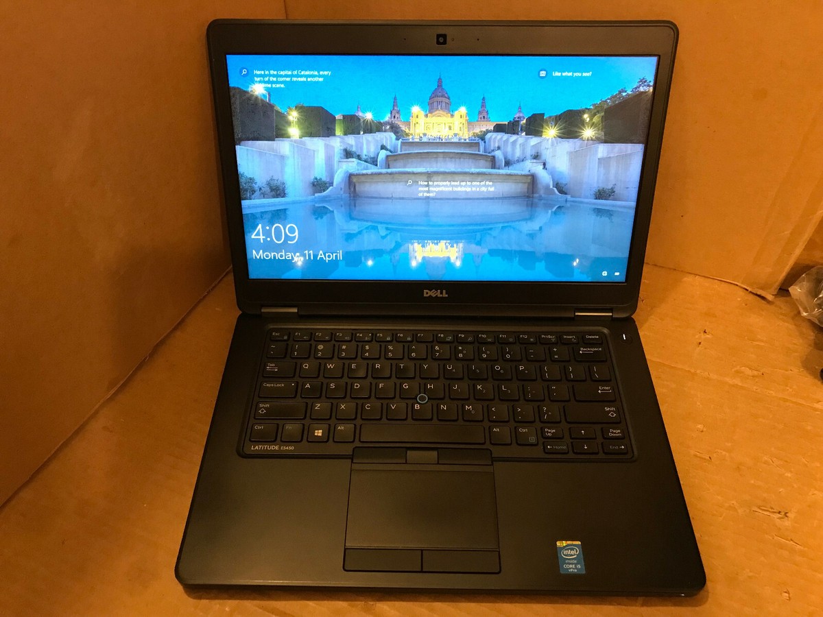 Dell Latitude E5450 i5-5300U 2.3GHz 8GB RAM 250GB SSD 14