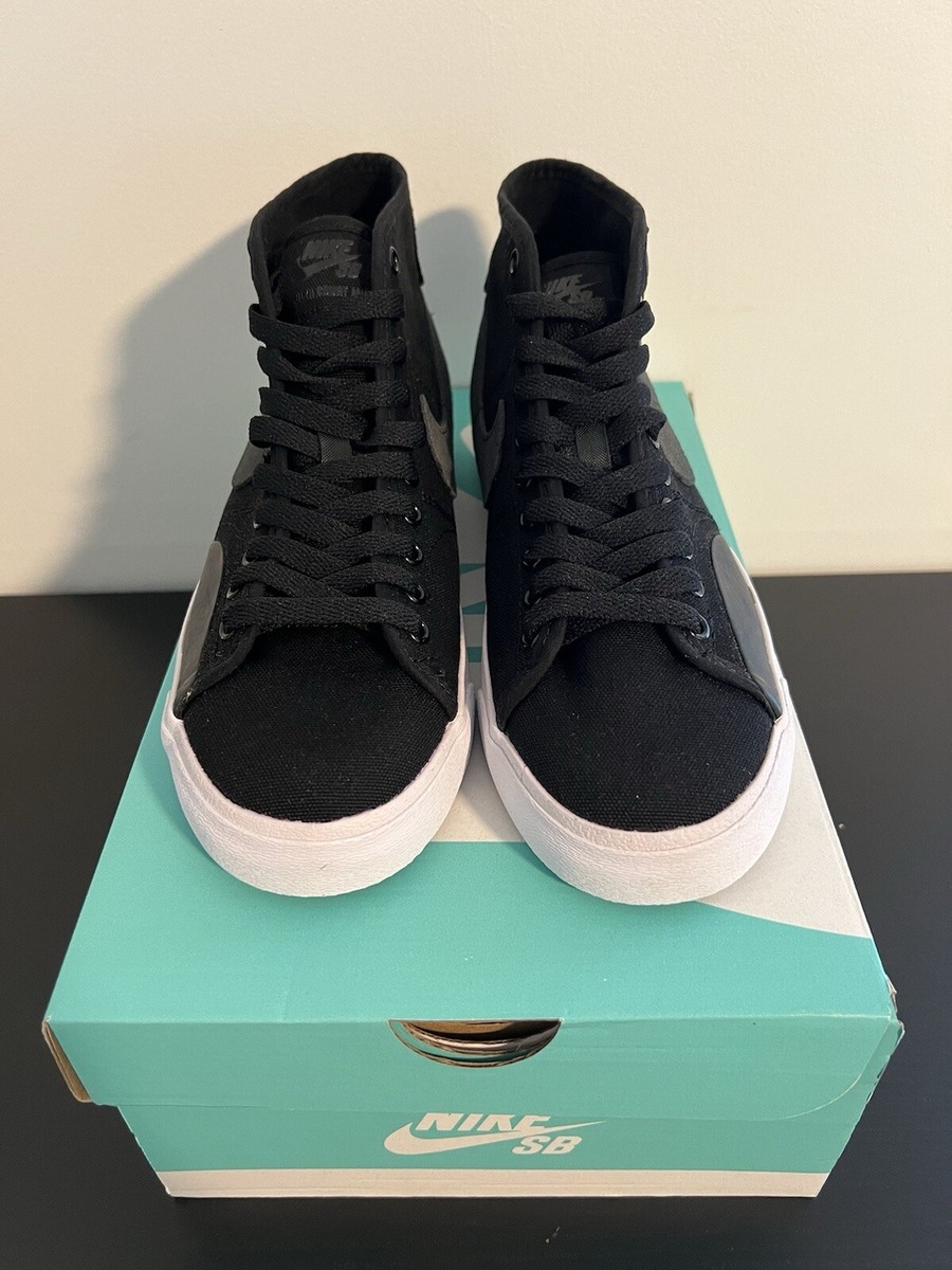 Size 7.5 - Nike Blazer Court Premium SB Mid Black Anthracite Size 7.5 - Nike Blazer Court Premium SB Mid Black Anthracite