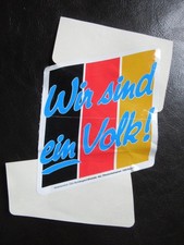 We Are A People Sticker 1989/90