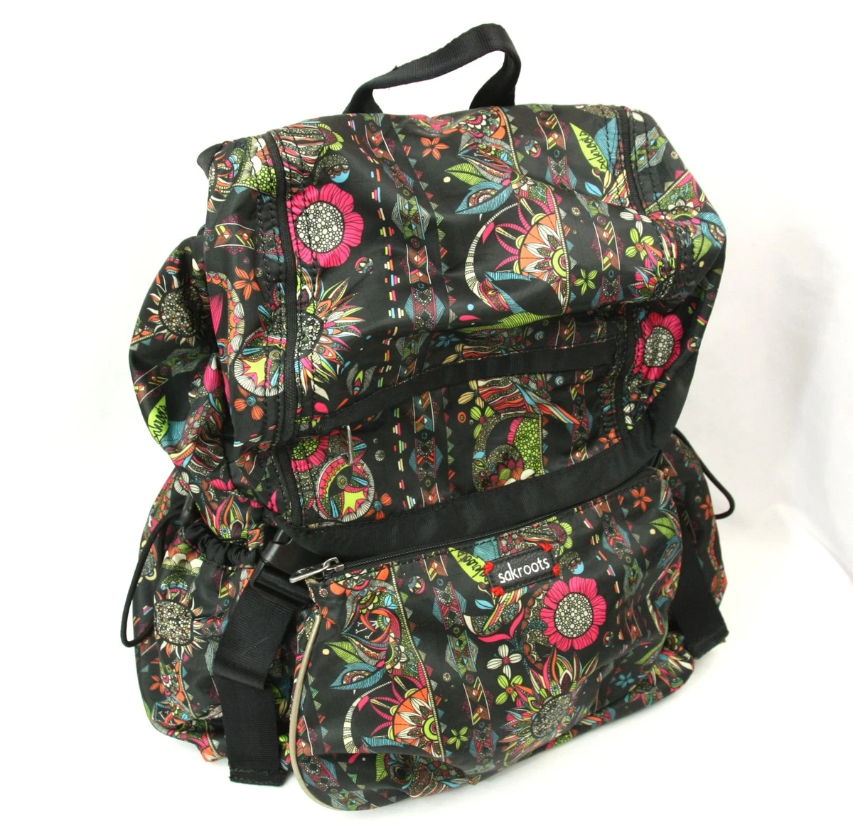 SAKROOTS  Owl Backpack Artist Circle Small Charm Whimsigoth Mini Bag Granola Sakroots Mini Backpacks for Women for sale | eBay main image 3