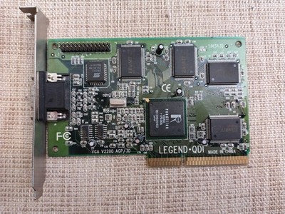 Legend QDI VGA V2200 AGP/3D (Rendition Verite V2200)