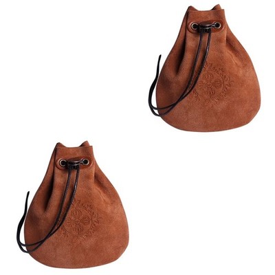 2 Pieces Tasche Beutel Draw String Geschenktüte Aufbewahrungsbeutel Für Schmuck