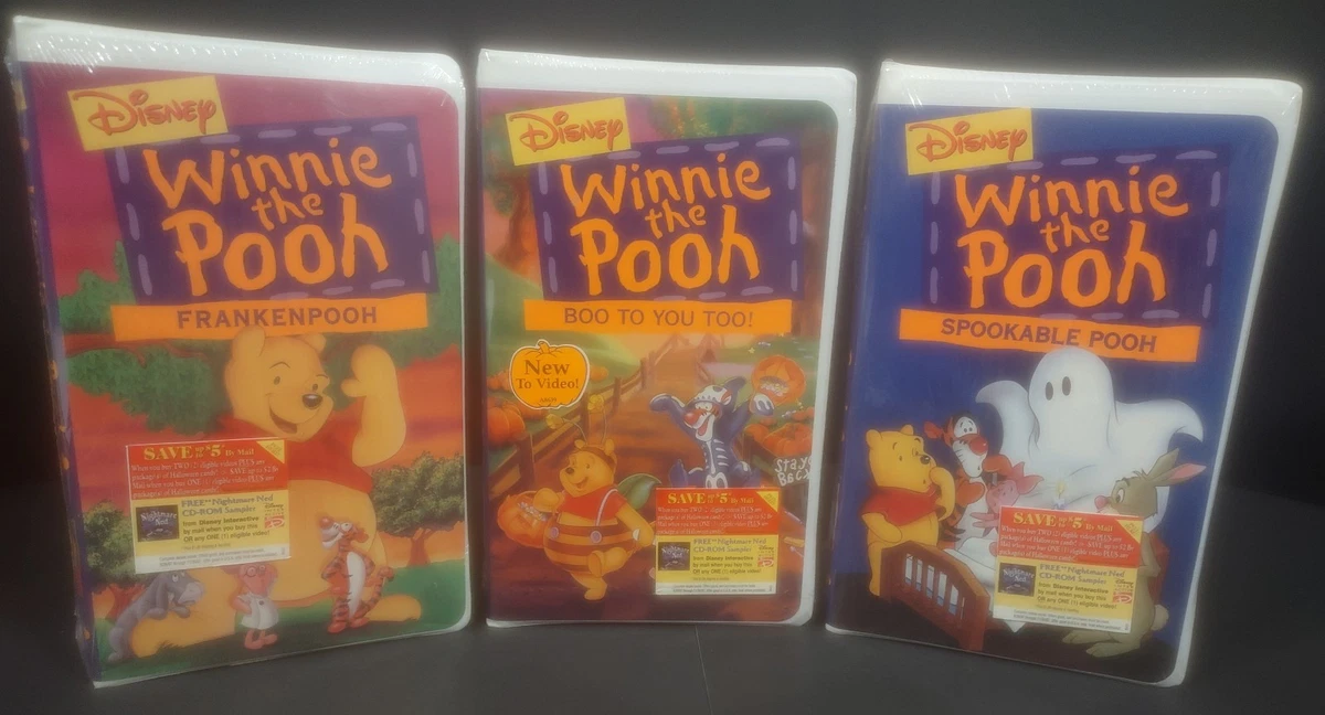 25+ Winnie the Pooh Animation & Anime NTSC VHS Tapes for sale