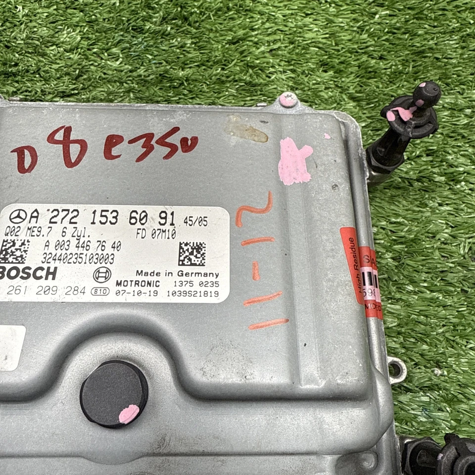 Mercedes-Benz C350 CLK350 E350 2006-2009 3,5 L PCM ECM ECU A 272 153 60 91 Foto 2 de 4