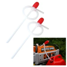 2 Super Siphon Pump Hand Pump Quick Release Gas Water Deisel Fluids 60 Cm