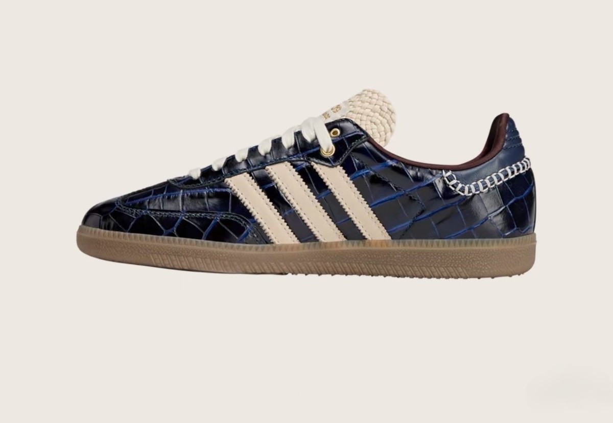 Wales Bonner adidas Samba Collegiate Navy Wonder White Night Red