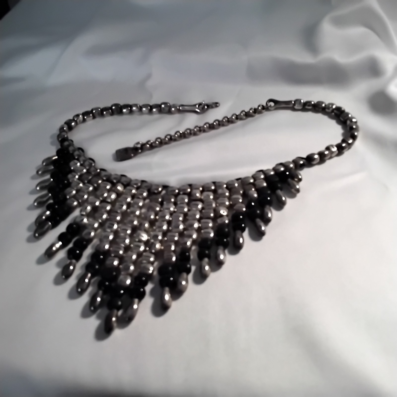 Authentic Retired UNOde50 Bib Statement Necklace … - image 2