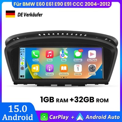 8.8'' Für BMW E60 E61 E90 E91 CCC 2004-2012 Android15 Autoradio CarPlay GPS NAVI