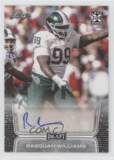 2020 Leaf Draft Raequan Williams #BA-RW1 Auto 19kh