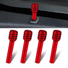 4 PCS Car Door Lock Knobs, Inner Door Lock Pu...