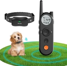 Wireless Dog Fence 3500FT Electric Fence and 6100FT Remote Training Collar, 1...