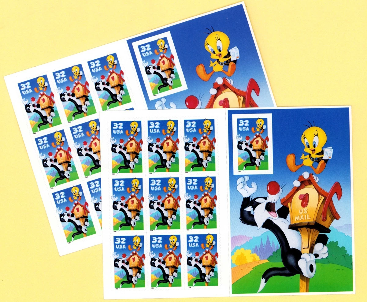Feuillets de timbres Looney Tunes autoadhésifs F271 - F273