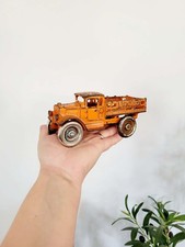 Vintage 1930s Kilgore Cast Iron Live Stock Stake Body Truck