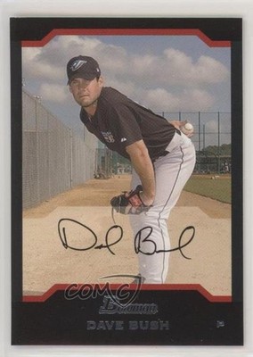 2004 Bowman Draft Dave Bush David Bush #BDP6 d5h