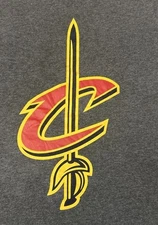 Cleveland Cavaliers Gray NBA Basketball UNK T-Shirt Women’s Small