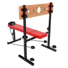 Adult for Couple Sex Bed Leg Sex Chair with Wood Hand Neck Cuffs Sex Furniture