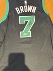 Jaylen Brown Autographed Boston Celtics Jersey Green, #7, NBA