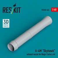 Reskit RSU48-0443 - 1:48 A-4M Skyhawk Exhaust Nozzle For Magic Factory Kit (3D P