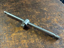 Vintage Sidchrome 1/2" Drive  10" Sliding T Bar Handle. Made in Australia 1960's