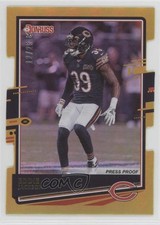 2020 Panini Donruss Press Proof Gold Die-Cut 12/25 Eddie Jackson #62 0kk3